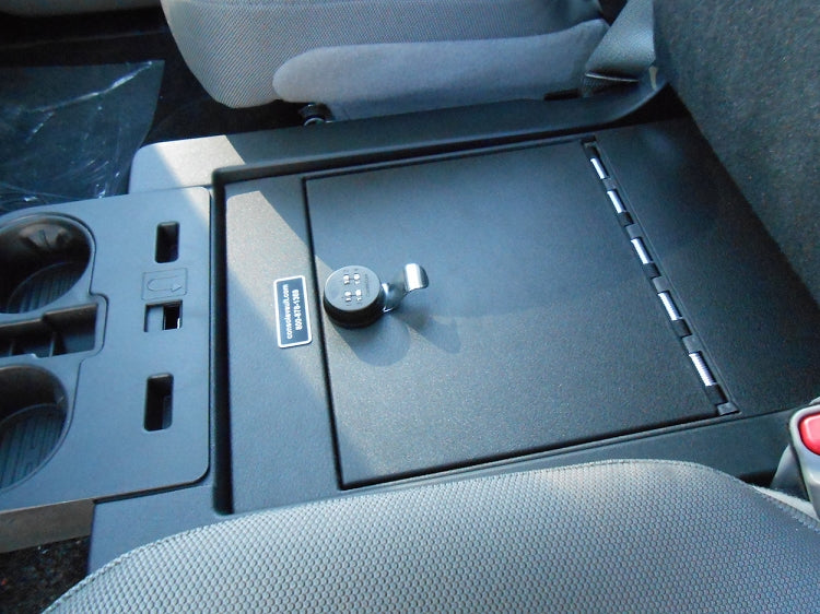 Ford Super Duty Under Front Middle Bench Seat Console Safe: 2017-2026