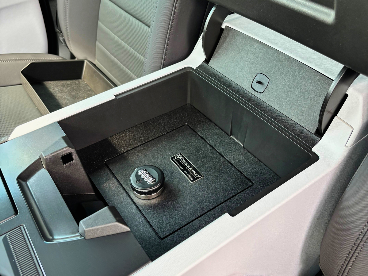 GMC Hummer EV Center Console Safe: 2025-2027