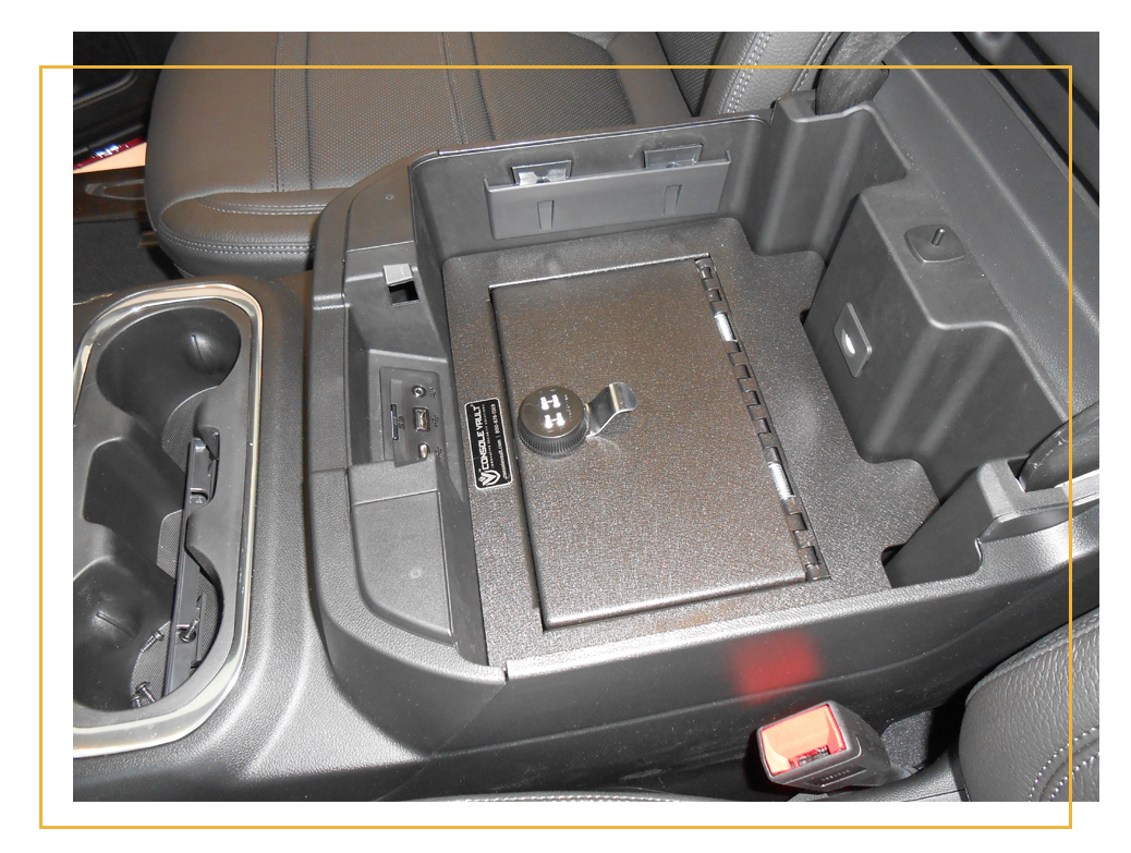 Silverado 2500 Console Safe from Console Vault®