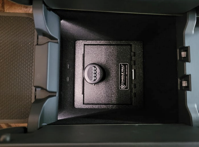 Rivian R1T Center Console Safe: 2021 - 2026