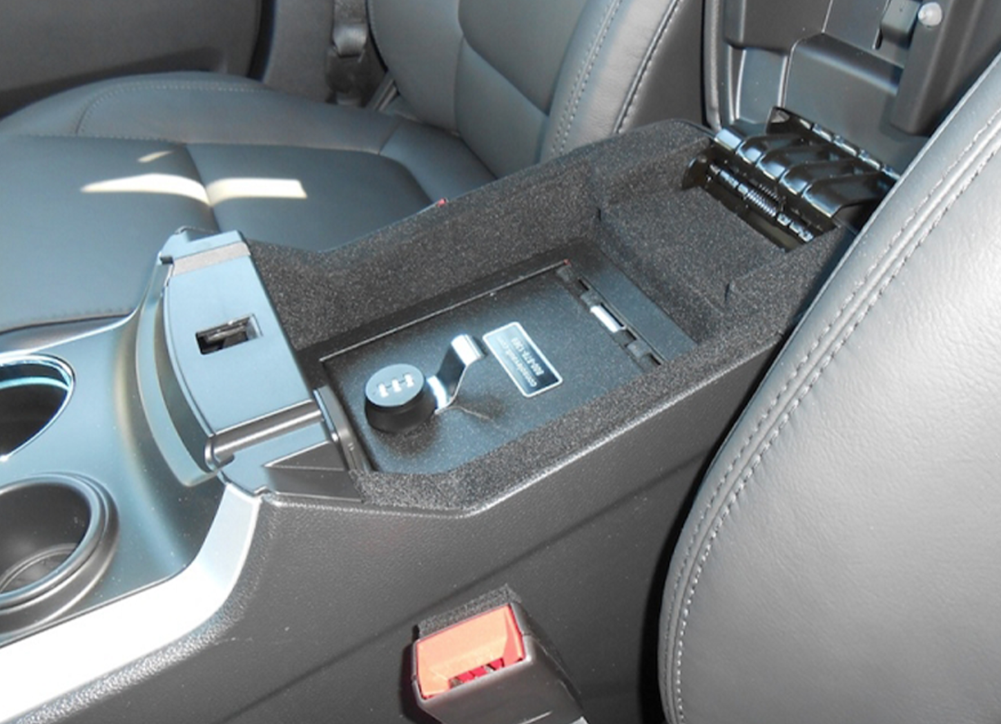 Ford Explorer Center Console Safe Features