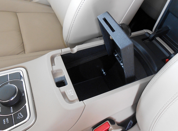 Jeep Grand Cherokee Console Safe from Console Vault®