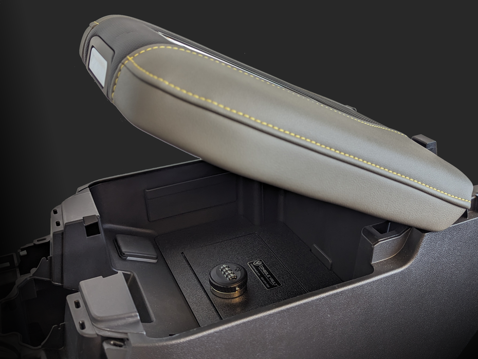 GMC Sierra 1500 Center Console Safe: 2022 - 2026