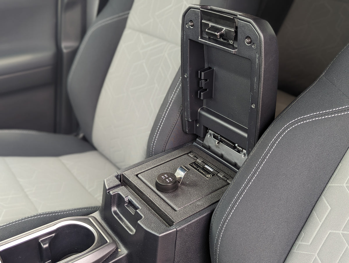 Toyota Tacoma Full Floor Center Console Safe: 2016 - 2023