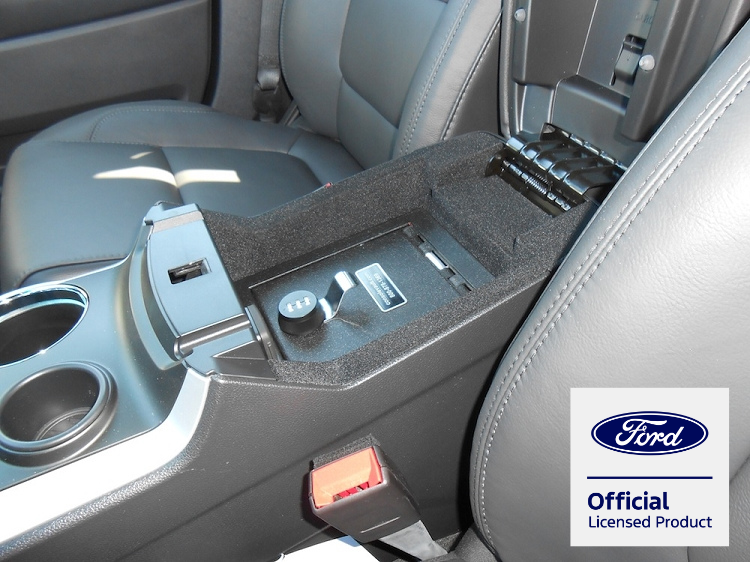 Ford Explorer Full Floor Center Console Safe: 2013-2018