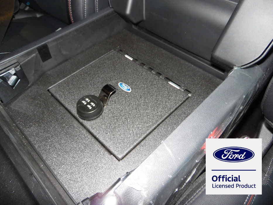Ford F-150 Full Floor Center Console Truck Safe: 2021-2024 [console length 12 1/2"]