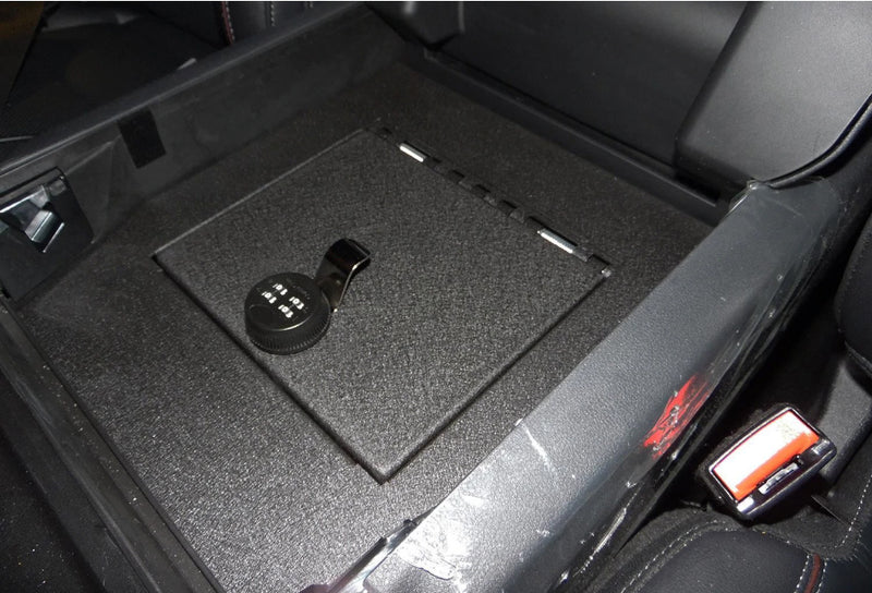 Ford F150 Full Floor Center Console Truck Safe: 2021-2024 [console length 12 1/2"]