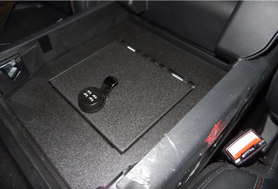 Ford F-150 Full Floor Center Console Truck Safe: 2021-2025 [console length 12 1/2"]