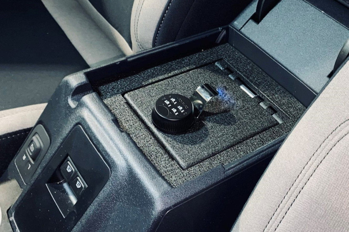 Ford Bronco Center Console Safe: 2021 – 2027 [2025+: 2 Door Automatic or Any Door Manual]