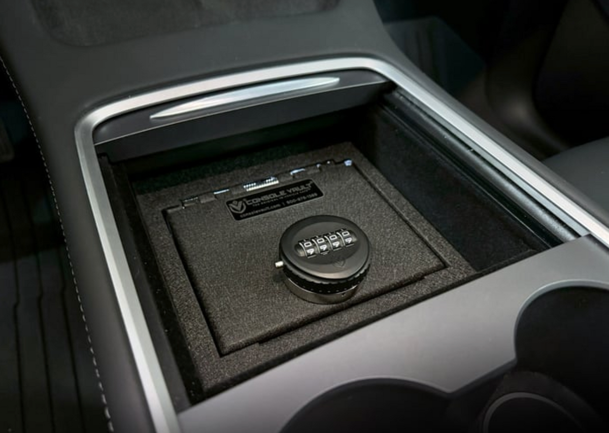 Tesla Model Y Center Console Safe: 2021 - 2024