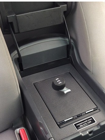 Chevrolet Equinox Center Console Safe: 2018 - 2024
