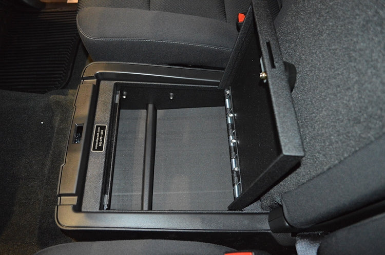 Chevrolet Silverado 2500/3500 Under Bench Seat Console Safe: 2015 - 2019