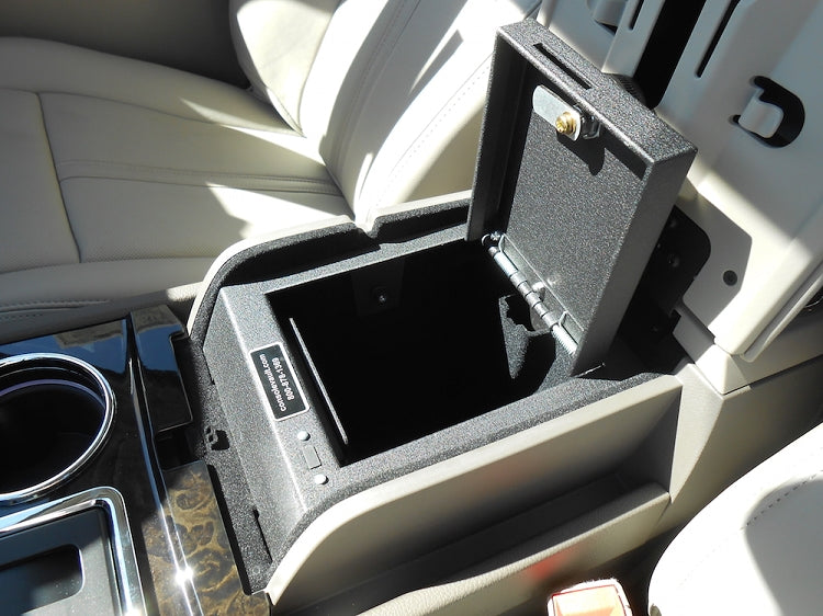 Lincoln Navigator Center Console Safe: 2015 - 2017