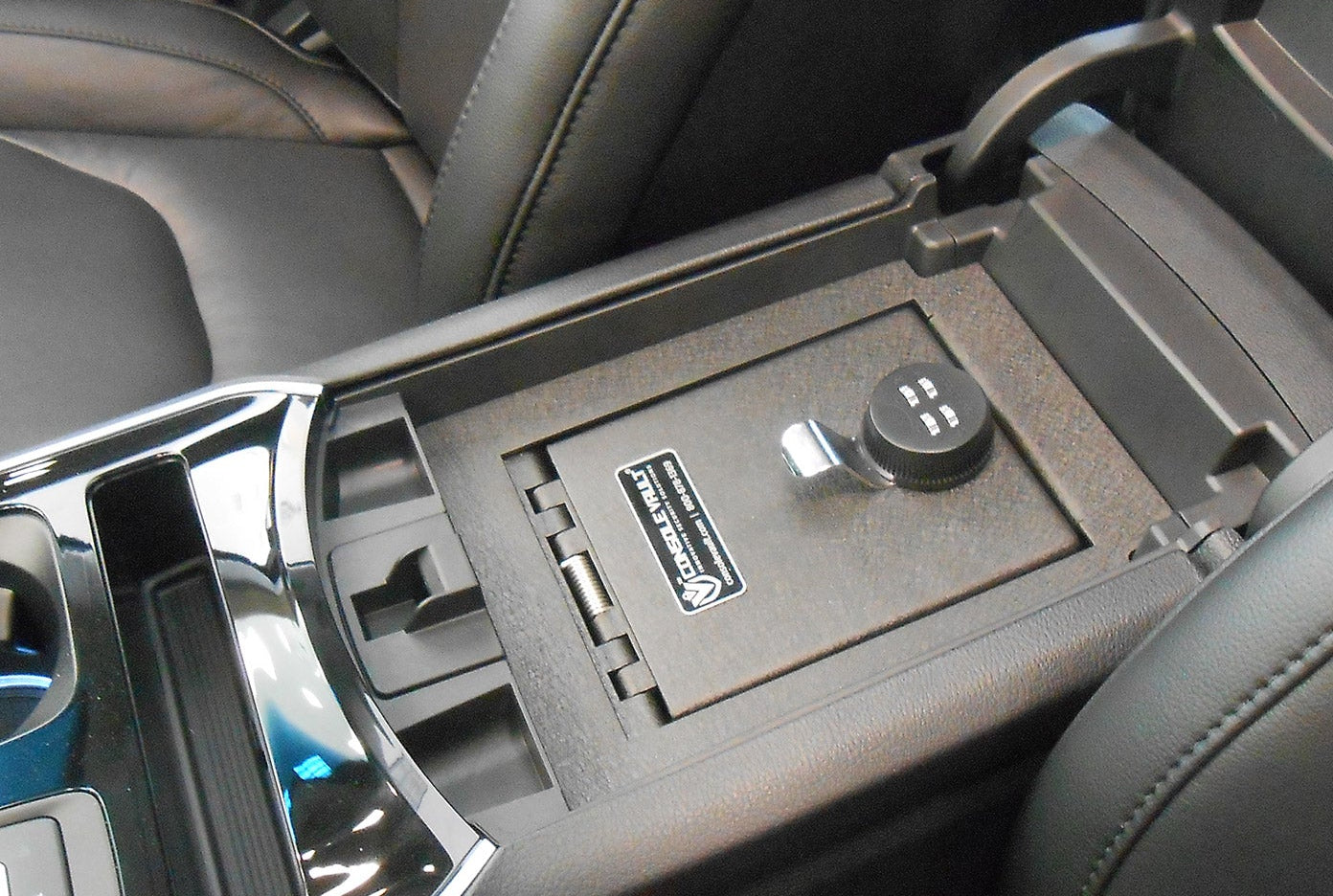 Ford Center Console Safe | Gun Safes for Ford Vehicles | Console Vault