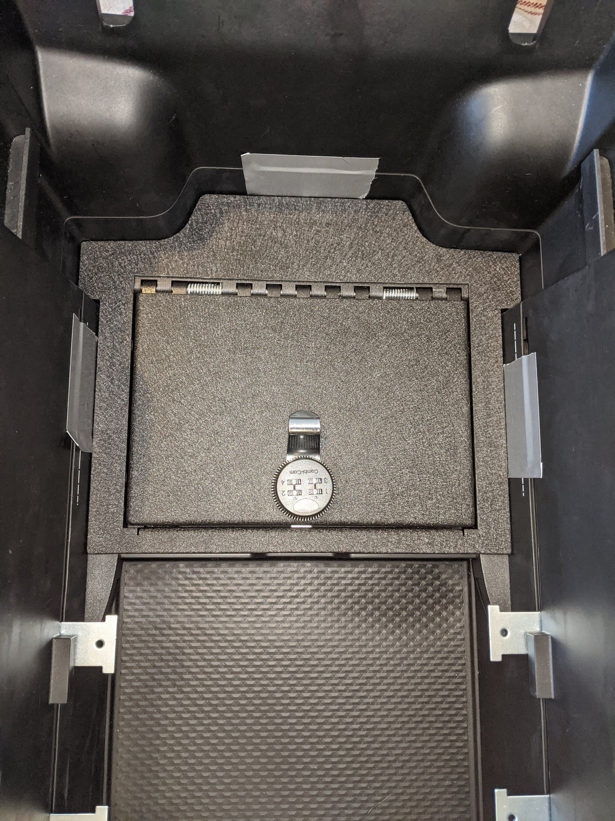RAM 1500/2500/3500 Low-Profile Center Console Truck Safe: 2019-2026 (3.11" max fill line)