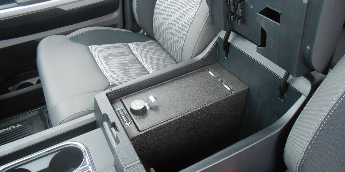 Toyota Tundra Half Safe: 2014 - 2021 — Console Vault