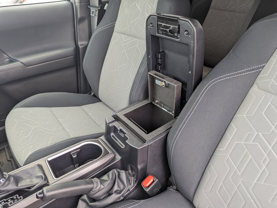 Toyota Tacoma Full Floor Center Console Safe: 2016 - 2023
