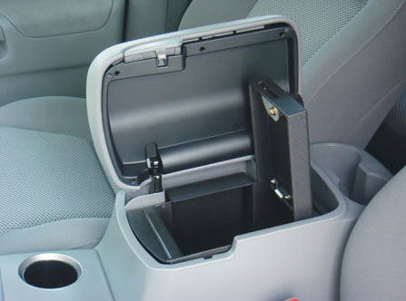 Toyota Tacoma Full Floor Center Console Safe: 2005 - 2015