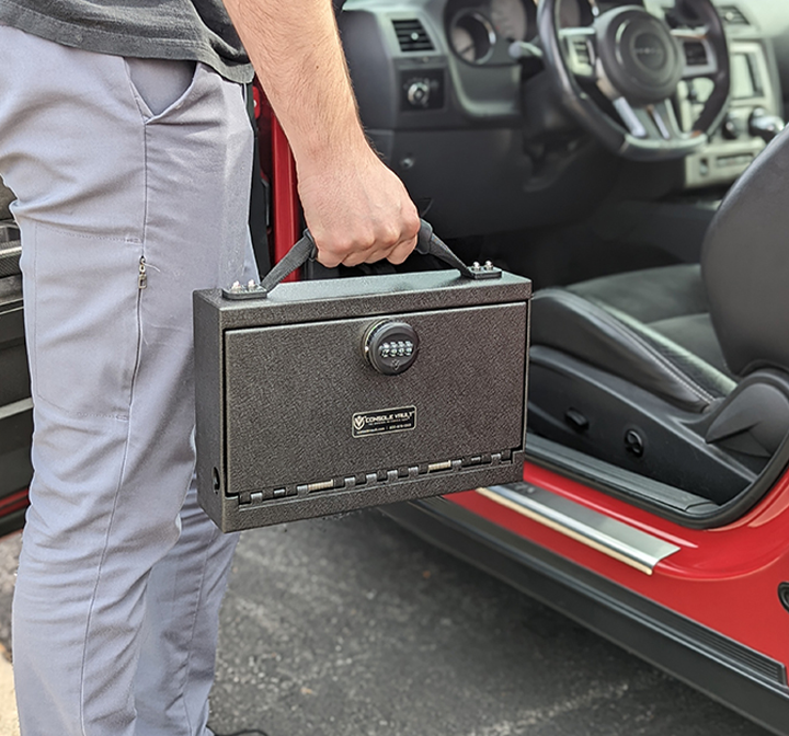 Console Vault’s® Transporter™ – A Universal Portable Gun Safe Solution